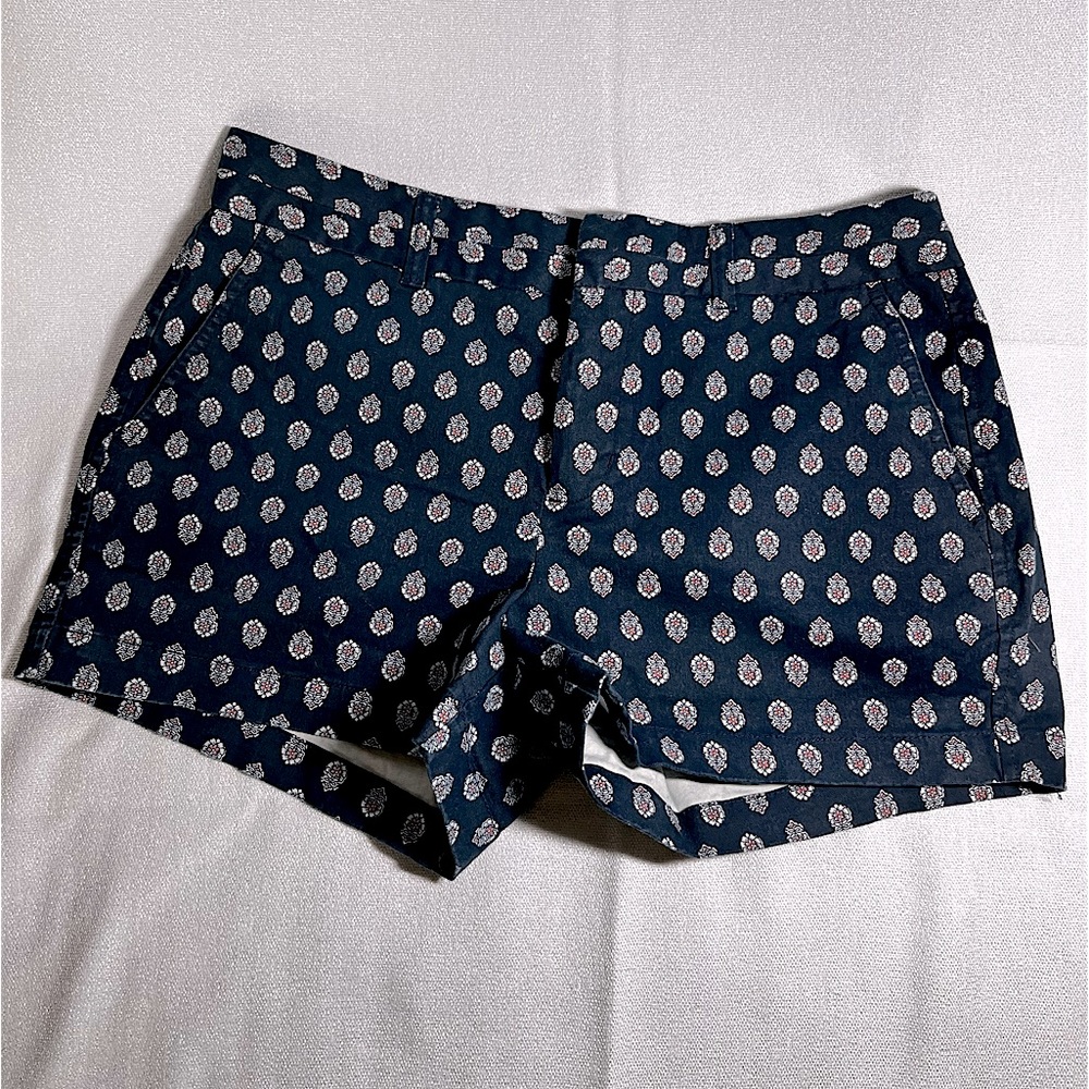 Gap Floral Khakis Shorts
